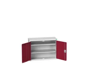 universele kast,HxBxD 600x800x350mm,2xStalen bodem,romp RAL7035 - 1