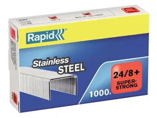 Nieten Rapid 24/8 RVS super strong 1000 stuks - 1