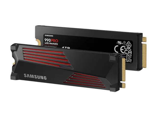 Samsung 990 Pro, 4 To, M.2, 7450 Mo/s