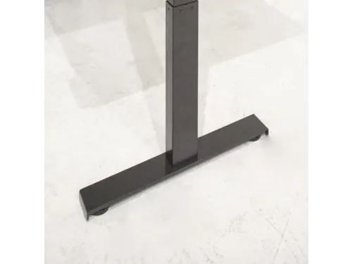 Dextro Plus L-onderstel hoekbureau elektrisch Zit-Sta 120-180 Zwart V2