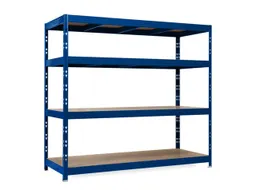 zwaarlaststelling,HxBxD 1800x2000x600mm,vakl. 500kg,staanders RAL5017