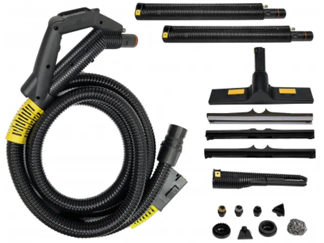 Carmen Plus Inox Professionele Stoomreiniger compleet met afzuiging