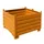 Systeem-Stapelcontainer Oranje 850x1200x1200mm 1000kg Inhoud 1m³
