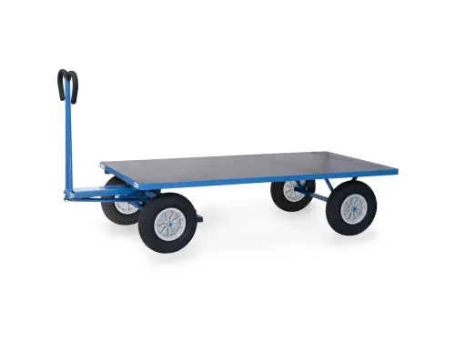 Handtrekwagen 6406P 750kg 2000x1000mm polyurethaan wielen