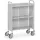 Dossierwagens 4871 150kg 720x350mm 3 Etages Ral7035