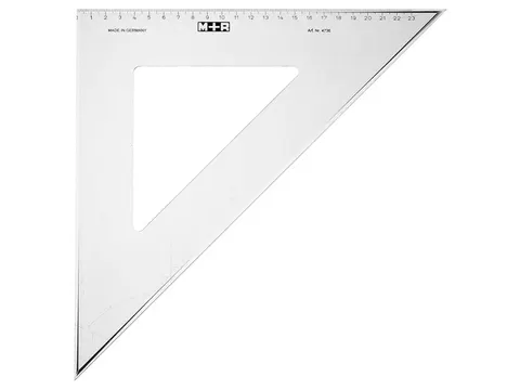 Triangle M+R 45 degrés 36 cm
