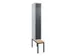 locker met bank,voor scheiding van kleding,HxBxD 2120x300x815mm,1vak