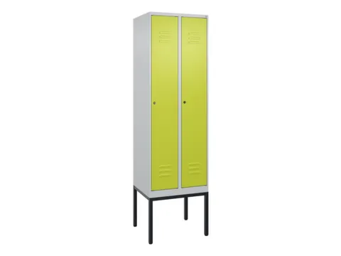 locker voor scheiding van kleding,HxBxD 2120x600x500mm,2vak