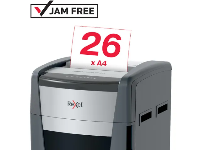 Momentum Extra XP426+ papiervernietiger 120L zwart