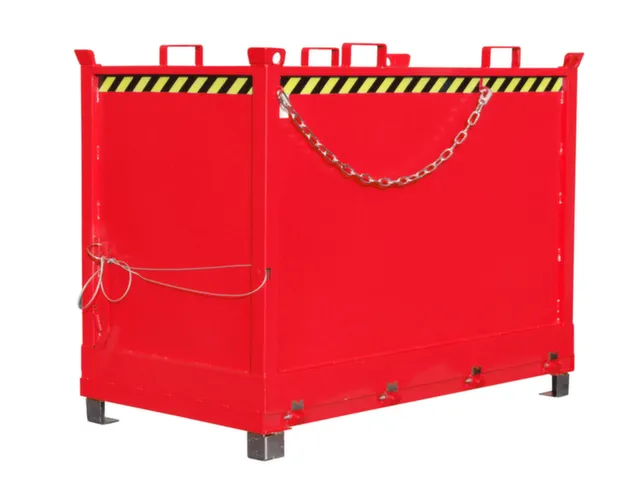 klapbodemcontainer,HxLxB 1445x1040x1845mm,2m³,hijsogen,vorksloffen