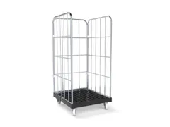 rolcontainer,draagverm. 500kg,laadvl. LxB 803x664mm