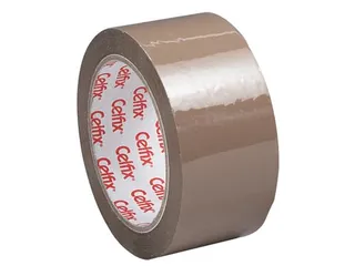 verpakkingsplakband Celfix 50mmx66m PP bruin - 1