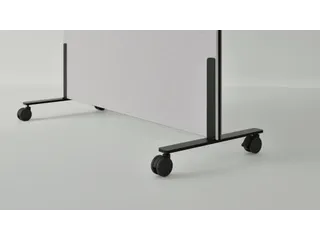 Silva verrijdbaar akoestisch whiteboard lichtgrijs 200x120cm - 6