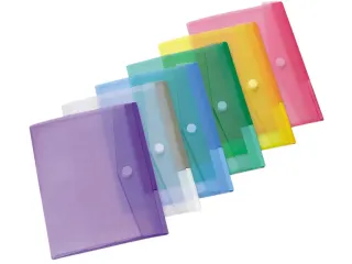 Enveloptas Djois Color Collection A4 horizontaal assorti - 1