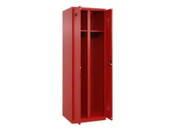 locker voor scheiding van kleding,HxBxD 1850x600x500mm,2vak
