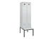 locker met bank,voor scheiding van kleding,HxBxD 2120x600x815mm,2vak