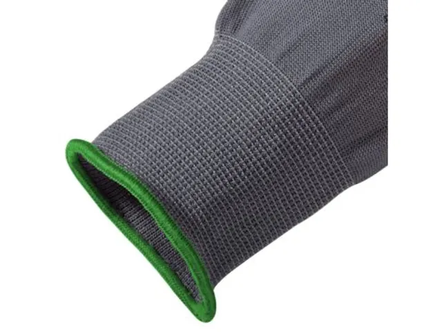 Werkhandschoen Ultrane 553 Maat 6 Nitril Zwart Grijs