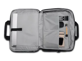 EQ 16 inch Laptop Briefcase zwart - 3