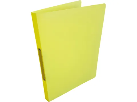 ringmap voor A4 uit PP 2 ringen van 16 mm geel