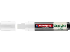 Paintmarker edding 52 EcoLine op waterbasis 4-15mm wit