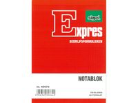 Notablok Sigel Expres A6 hoog blok a 100 blad