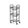 Mandwagen 1Legbord/ 2Manden Draagvermogen 100Kg Zwart