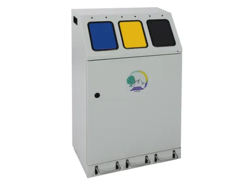 afvalverzamelstation,3x30l,HxBxD 920x580x380mm