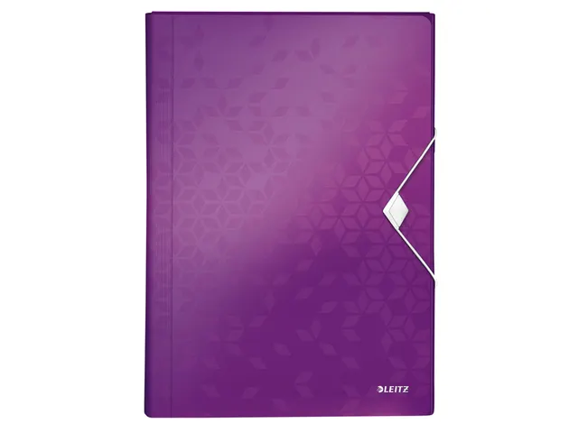 Sorteermap Leitz Wow A4 Pp 6 Vaks Paars