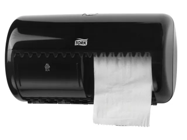 Dispenser Tork Duo Box T4 Elevation Zwart