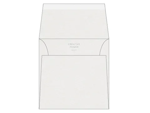 Envelop Vierkant Ice Silver 170x170mm Curious Metallics 157µm 120 Gra