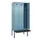 locker met bank,voor scheiding van kleding,HxBxD 2120x900x815mm,3vak