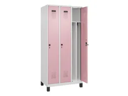locker voor scheiding van kleding,HxBxD 1950x900x500mm,3vak