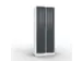 armoire multicases,corps RAL7035,face avant RAL7021