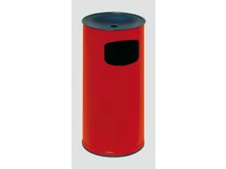 Combi-Asbak 44 Liter HxØ 710x355mm Ral3000