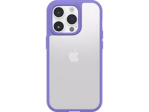 OtterBox Case React Apple iPhone 14 Pro Purplexing clear paars ProPack