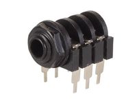 Vrouwelijke 6.35mm Stereo Jack - Gesloten Circuit