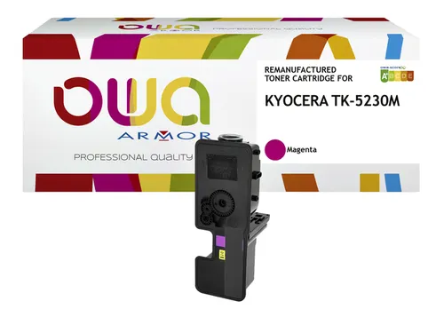 Toner OWA alternatief tbv Kyocera TK-5230M rood