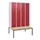 Dubbeldekse dekenkist,HxBxD 1950x1200x815mm,4x2vak.,vak B 300mm