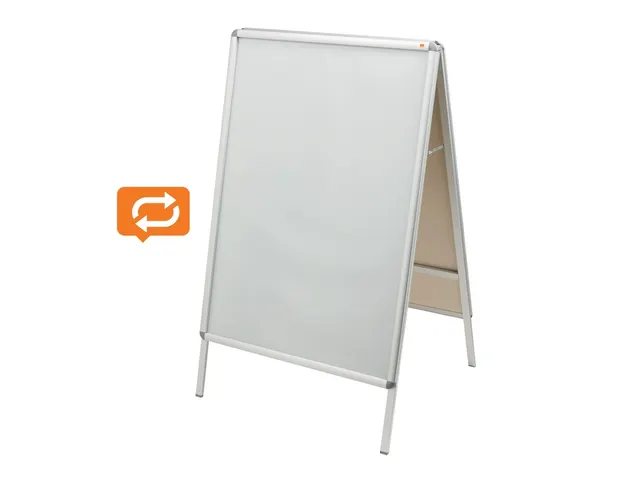 Stoepbord Nobo Premium Plus A0 1189x841mm met kliklijst