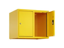 opzetkast,v. locker,2vak.,vak B 300mm,HxBxD 500x600x500mm,cilinderslot