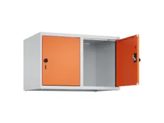 opzetkast,v. locker,2vak.,vak B 400mm,HxBxD 500x800x500mm,draaigrendel
