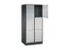 armoire multicases grand volume,HxlxP 1950x820x600mm,2x3compartiments