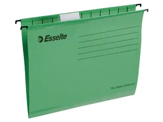 Hangmap Pendaflex Verticaal A4 V-bodem groen - 3