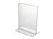 Porte-brochure A5 Acrylique Forme-T
