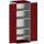kast met geperforeerde platen,HxBxD 2000x800x650mm,4xStalen bodem