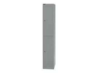 Dubbeldekse garderobekast,HxBxD 1802x305x457mm,1x2vak.,cil.-slot - 3