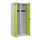 locker voor scheiding van kleding,HxBxD 1850x800x500mm,2vak