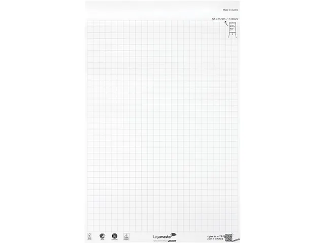 Legamaster SKETCH ECO Flipoverpapier 98x65cm Raster 5x 20vel