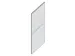 paroi arrière p. rayonnage sans boulons Hxl 2000x1000mm galvanisé