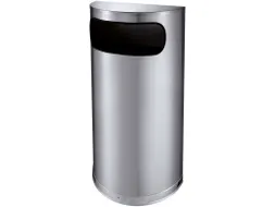 Halfronde Afvalbak 35 Liter met zijopening